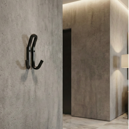 Vešiak PLATON / Čierna matná