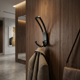 Vešiak LAMAR XL / Čierna matná