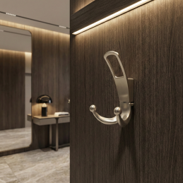 Vešiak LAMAR / Nikel brúsený