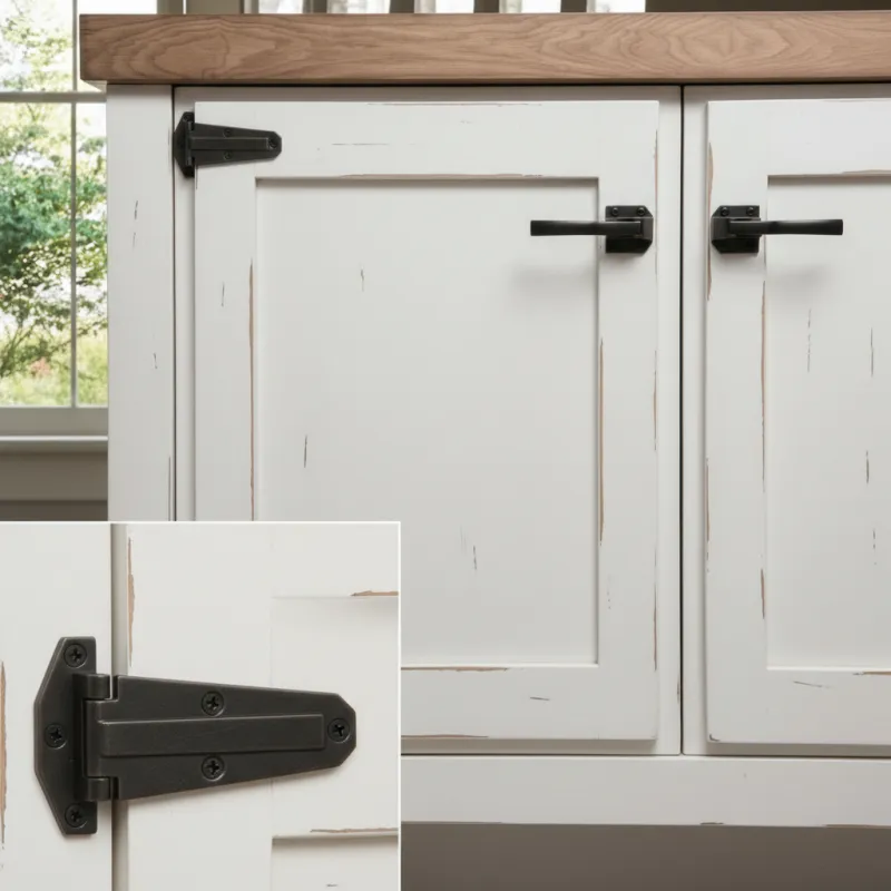 Krídlový záves LUIS / Staročierna