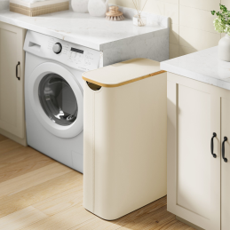 Koš na prádlo SOFT 60L / Biela