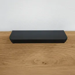 Úchytka na hranu dvierok PADOVA / Čierna matná