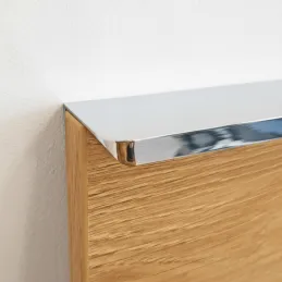 Úchytka na hranu dvierok PADOVA / Lesklý Chróm