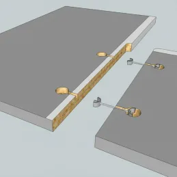 Skrutka pre spájanie pracovných dosiek UNI