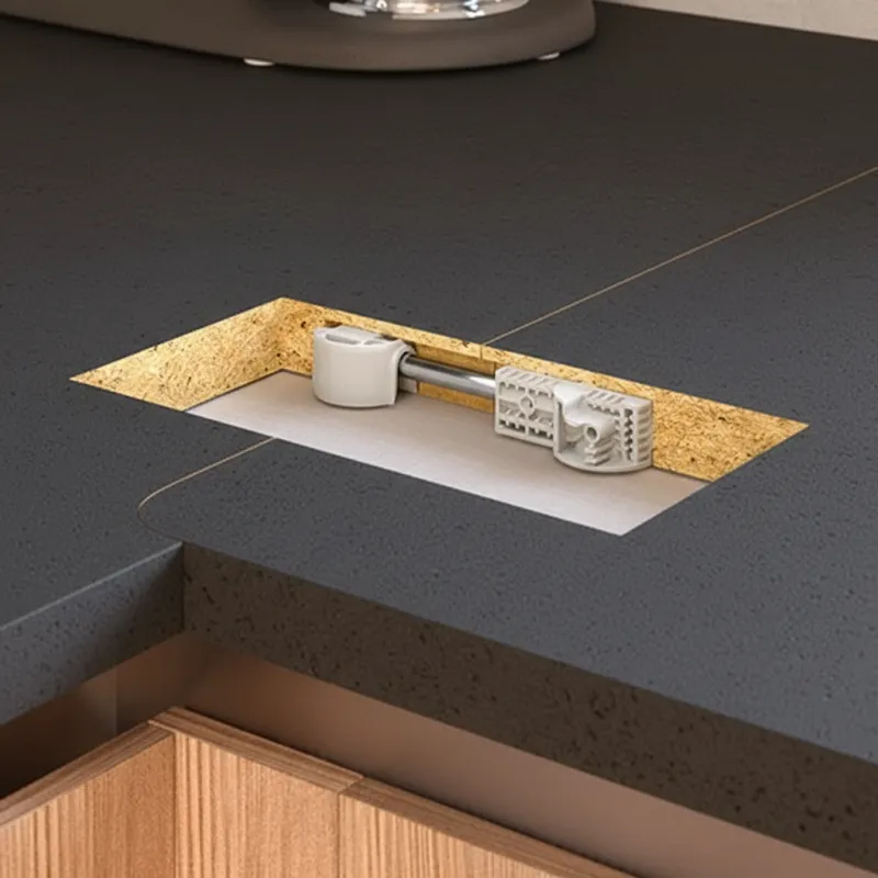 Kovanie na spájanie pracovných dosiek Quick