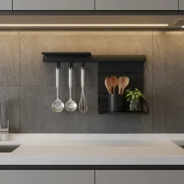 Závesný set poličiek OXXO II 600 mm / Antracit