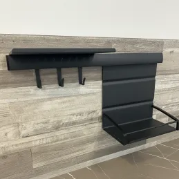 Závesný set poličiek OXXO II 600 mm / Antracit