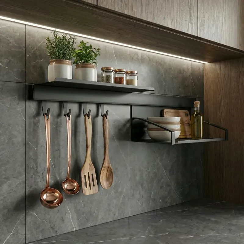 Závesný set poličiek OXXO III 600 mm / Antracit