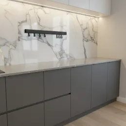 Závesný set poličiek OXXO V 600 mm / Antracit