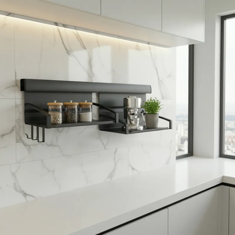 Závesný set poličiek OXXO IV 600 mm / Antracit