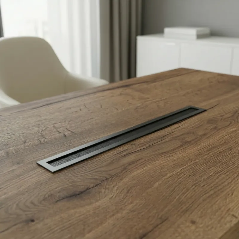 Prechodka na káble MERIDA SLIM / Čierna matná