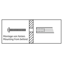 Vešiak na utierky VALENT / Lesklý chróm