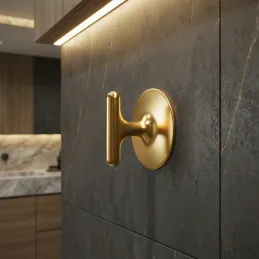 Vešiak STYLLA / Zlatá lesklá