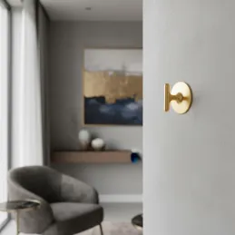 Vešiak STYLLA / Zlatá lesklá