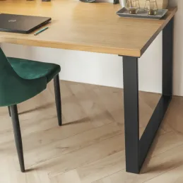 Stolové nohy ABRA / Čierna matná