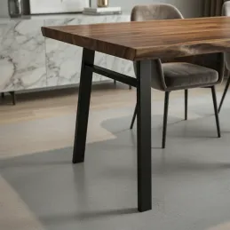 Stolové nohy HUNT / Čierna matná