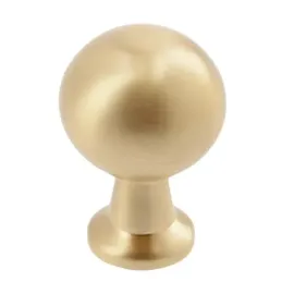 Úchytka knopka KAREN / Zlatá brúsená