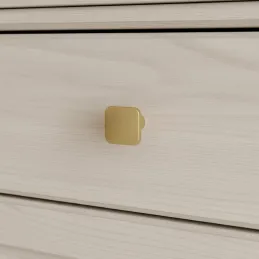 Úchytka knopka LANDRA / Zlatá brúsená