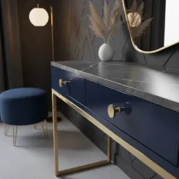 Úchytka knopka MAIRA / Zlatá brúsená