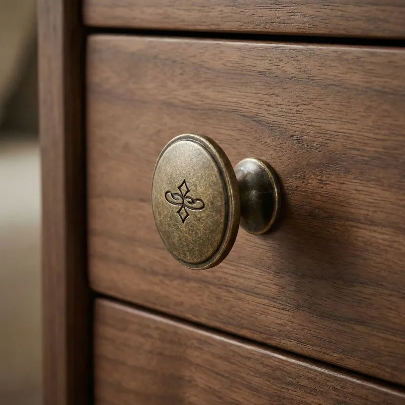 Úchytka knopka MELISSA / Staromosadzná