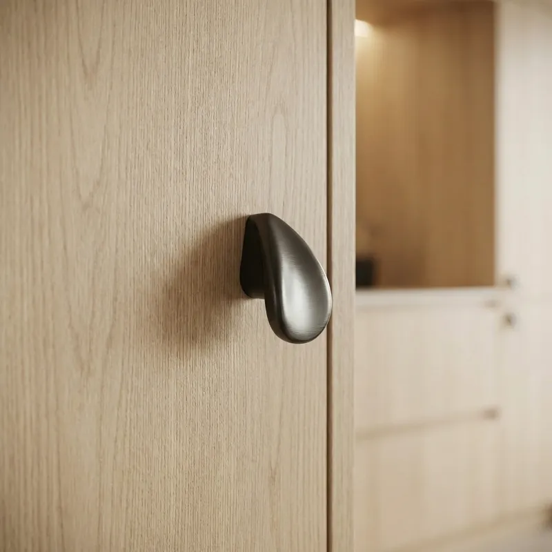 Úchytka knopka BEATRIZ / Čierna matná