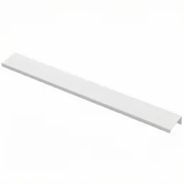 Úchytka na hranu dvierok DIAZ / Biela matná