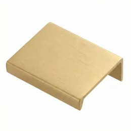 Úchytka na hranu dvierok DIAZ / Zlatá brúsená