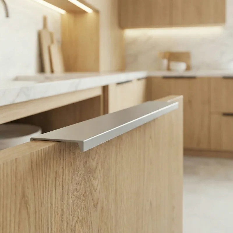 Úchytka na hranu dvierok DIAZ / Hliník