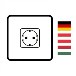 Výsuvná zásuvka LEGIA SCHUKO 2x230V + USB A-C + svetlo  / Biela matná