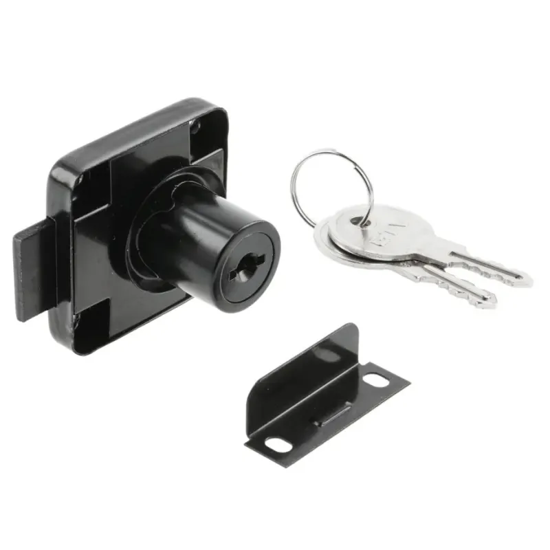 Zámok zásuvkový kovový NEO / Čierny