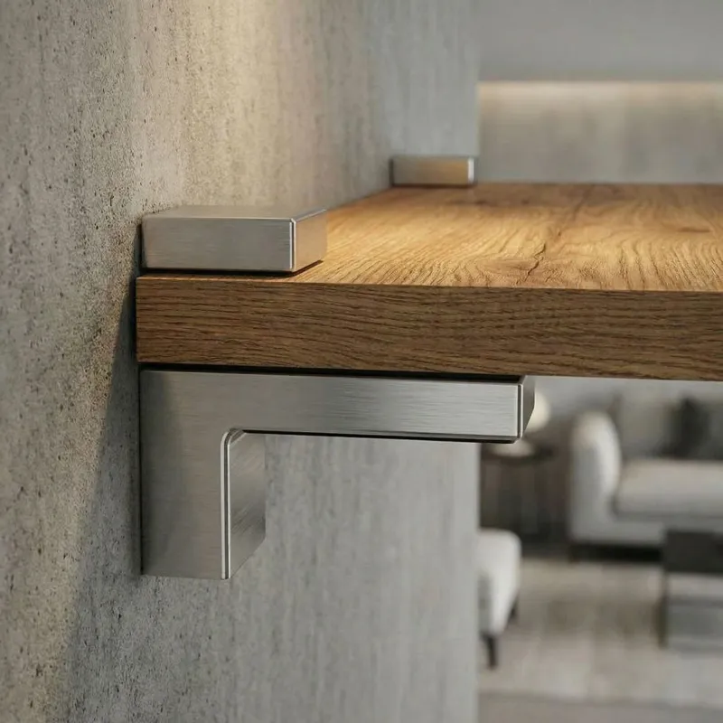 Držiak police QUADRO / Nerez