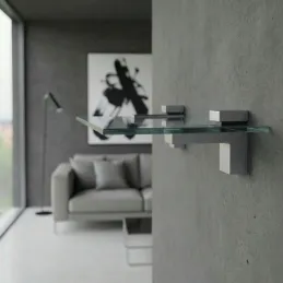 Držiak police QUADRO / Hliník