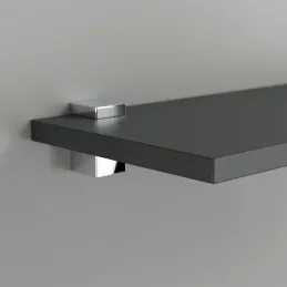 Držiak police QUADRO Mini / Lesklý chróm