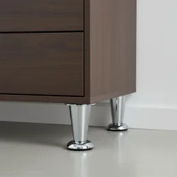 Nábytková nožička PALMA / Lesklý chróm