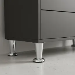 Nábytková nožička PALMA / Lesklý chróm