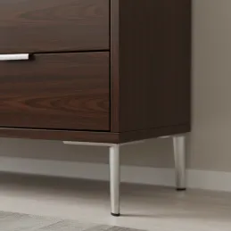 Nábytková nožička GOLEM / Nikel satén