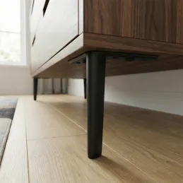 Nábytková nožička GOLEM / Čierna matná