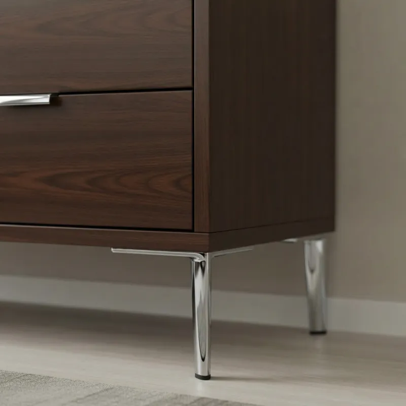 Nábytková nožička GOLEM / Lesklý chróm