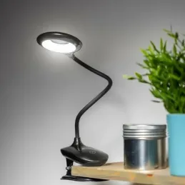 Stolová LED lampa s uchytením do stola 4W ALBO / Čierna