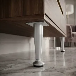 Nábytková nožička EUROPE / Čierna matná