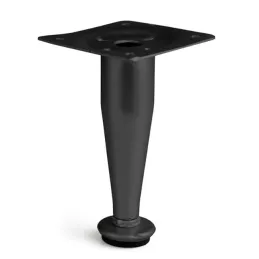 Nábytková nožička EUROPE / Čierna matná