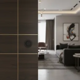 Úchytka na zafrézovanie STELLA / Čierna matná