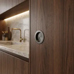 Úchytka na zafrézovanie STELLA / Čierna matná