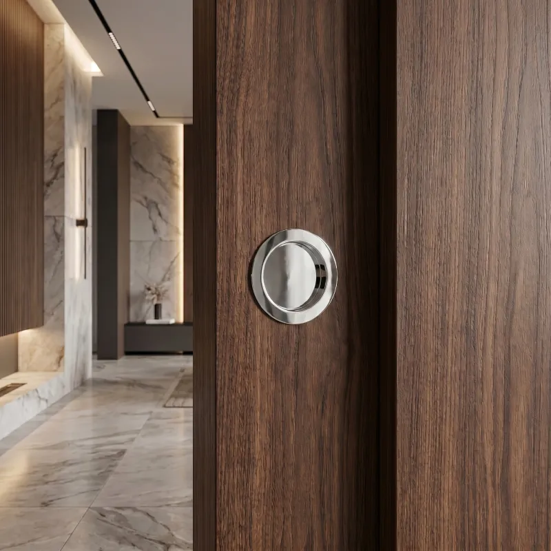 Úchytka na zafrézovanie STELLA / Lesklý chróm