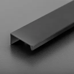 Úchytka na hranu dvierok PABLO / Čierna matná