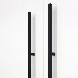 Šatníková úchytka ALEA / Čierna matná