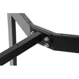 Stolová konštrukcia ROXA / Čierna matná