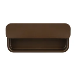 Úchytka na zafrézovanie RAMONA / Tmavohnedá