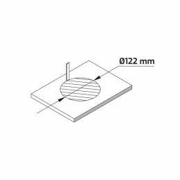Výsuvná elektrická zásuvka MULTIBOX 4x 230V + 2x USB + 2x RJ45 / Biela