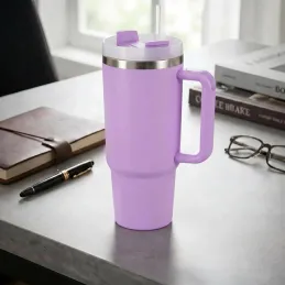 Termo pohár na nápoje TROPHY 1200 ml / Fialová